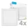 Modee LED Panel Négyzet - Beépíthető P-series 24W 4000K (2640lm), 120°, CRI>80, 6000K, hideg fehér, IP20