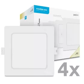   Modee LED Panel Négyzet - Beépíthető P-series 6W 4000K (660lm), 120°, CRI>80, természetes fehér, IP20