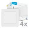 Modee LED Panel Négyzet - Felszerelhető P-series 6W 6000K (660lm), 120°, CRI>80, hideg fehér, IP20