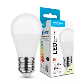   Modee Lighting LED Izzó Globe Mini G45 8,5W E27 200° 4000K (806lm), CRI>80, természetes fehér, IP20