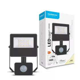   Modee Lighting LED Reflektor A3-series érzékelővel 10W 120° 4000K (1000lm), CRI>80, természetes fehér, IP54
