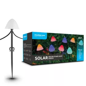   Modee Lighting LED Szolár Napelemes dekor Lámpa Leszúrható DS025C színes, RGBK, RGB, IP44