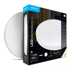   Modee Mennyezeti LED Lámpa A-S02 18W 4000K Ø330x70mm +m,érzékelő (1820lm), 120°, CRI>80, természetes fehér, IP20