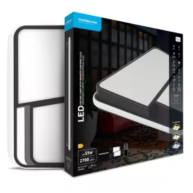   Modee Mennyezeti LED Lámpa CLC2 55W 3CCT 515x515x67mm távirányítóval (2700lm), 120°, CRI>80, IP20
