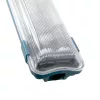 Modee Por-és Páramentes Armatúra 600mm Üres 2xT8 (666x96x58mm), IP54