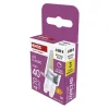 LED izzó Classic JC, G9, 4,2 W (40 W), 470 lm, Természetes fehér, dimmelhető, 4000K, 230V, CRI>80, EMOS, ZQ9E24D