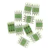 Egyenes karos vezetékösszekötő 6× 0,2–4 mm2, 10 szt, átlátszó, EMOS, A9113