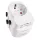 EMOS utazó adapter P0056U fehér, 1×USB-C, 1×USB-A, SKROSS, P0056U
