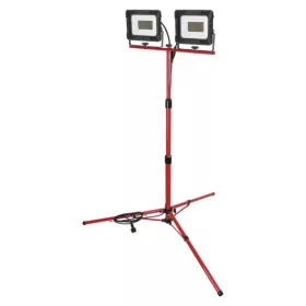   EMOS ELION LED reflektor 2×50W + háromlábú állvány, 4000K, 8000, 220-240V, CRI> 80, piros, fekete, Természetes fehér, IP65/IP44, EMOS Lighting, ZS3343.2