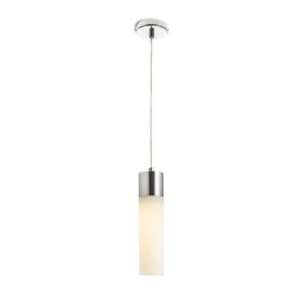   RENDL R10493 EIGHT Függőlámpa Opál Üvegbúrával És Krómozott Tartozékokkal Led E27 Izzóhoz, 11 W, 230V