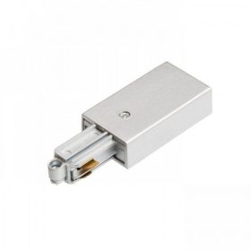   Track light sín tápegység , bal , 1 fázisú , 2 pólusú , ezüstszürke , RENDL , R12286