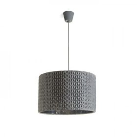   RENDL R13275 AINO Sleek Led Függőlámpa Szürke Kivitelben, E27 Energiaforráshoz, 15 W, 230V