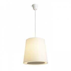   LED lámpa , függeszték , mennyezeti , E27 , textil , RENDL , POLLOCK , R13280