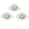 EGLO , 32896 , SARTIANO , s&uuml;llyesztett l&aacute;mpa , 3000 K , LED , 3X4,6W , IP20