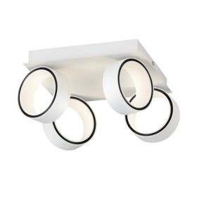   EGLO , 39587 , ALBARIZA , spot l&aacute;mpa , 3000 K , LED , 4X4,6W , IP20