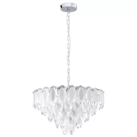   EGLO , 39722 , CARVARIO , függeszték , E14 , 10X40W , IP20 , átlátszó, szatinált