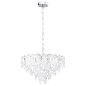   EGLO , 39724 , CARVARIO , függeszték , E14 , 10X40W , IP20 , átlátszó