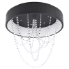 EGLO , 39762 , BERLONA , mennyezeti lámpa , 3000 K , LED , 34W , dimmelhető , IP20 , átlátszó