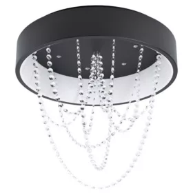  EGLO , 39762 , BERLONA , mennyezeti lámpa , 3000 K , LED , 34W , dimmelhető , IP20 , átlátszó