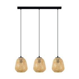   EGLO , 43262 , DEMBLEBY , függeszték , E27 , 3X40W , IP20 , natúr