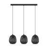 EGLO , 43266 , DEMBLEBY 1 , függeszték , E27 , 3X40W , IP20 , fekete