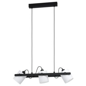   EGLO , 43426 , HORNWOOD 1 , függeszték , E27 , 3X28W , IP20 , fehér