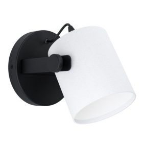   EGLO , 43427 , HORNWOOD 1 , fali lámpa , E27 , 1X28W , IP20 , fehér