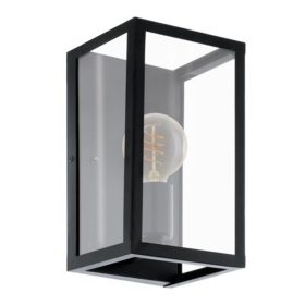   LED lámpatest , fali , E27-es foglalatú , fekete , EGLO , CHARTERHOUSE  , 49394