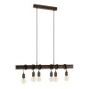 EGLO , 49859 , TOWNSHEND 4 , függeszték , E27 , 6X60W , IP20