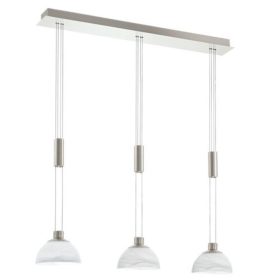   EGLO , 93468 , MONTEFIO , függeszték , 3000 K , LED , 3X6,5W , IP20 , fehér