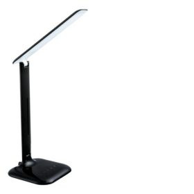   LED lámpatest , asztali , 2.9 Watt , dimmelhető , állítható fehér színhőmérséklet (CCT) , fekete , EGLO , CAUPO , 93966
