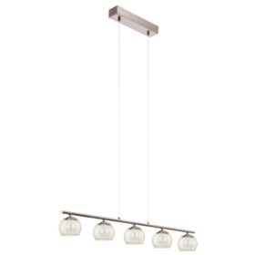  EGLO , 94319 , ROMAGNESE , függeszték , 3000 K , LED , 5X3,3W , IP20 , borostyán, fehér