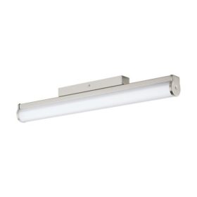   LED lámpatest , tükörvilágítás , 16 Watt , 60 cm , természetes fehér , matt nikkel , IP44 , EGLO , CALNOVA , 94716