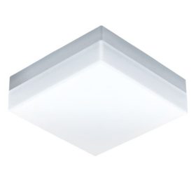  LED lámpa , mennyezeti/fali , 8.2W , meleg fehér , fehér , kültéri , IP44 , EGLO , SONELLA , 94871