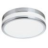 LED lámpatest , mennyezeti/fali , 11 Watt , meleg fehér , króm , IP44 , EGLO , LED PALERMO , 94998