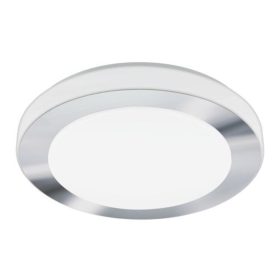  LED lámpatest , mennyezeti , 16 Watt , meleg fehér , króm , IP44 , EGLO , CARPI , 95283