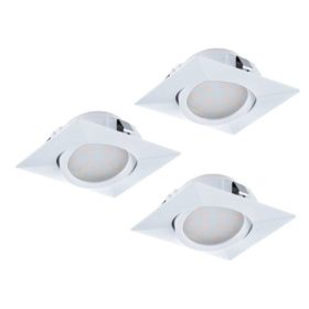   EGLO , 95844 , PINEDA , süllyesztett lámpa , 3000 K , LED , 3X4,9W , IP20