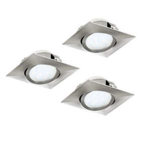   EGLO , 95846 , PINEDA , süllyesztett lámpa , 3000 K , LED , 3X4,9W , IP20