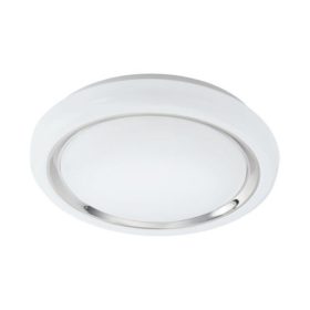   EGLO , 96023 , CAPASSO , fali-mennyezeti lámpa , 3000 K , LED , 18W , IP20 , fehér, króm