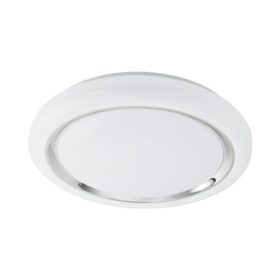   EGLO , 96024 , CAPASSO , fali-mennyezeti lámpa , 3000 K , LED , 20W , IP20 , fehér, króm