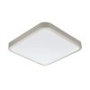 LED lámpatest , mennyezeti/fali , 16 Watt , meleg fehér , matt nikkel , IP44 , EGLO , MANILVA 1 , 96231