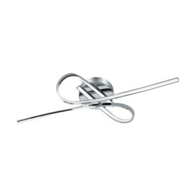   LED lámpa , mennyezeti , 19W , meleg fehér , króm , EGLO , SELVINA , 96329