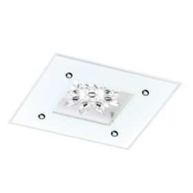   EGLO , 96536 , BENALUA 1 , fali-mennyezeti lámpa , 3000 K , LED , 18W , Yes , IP20 , fehér, átlátszó