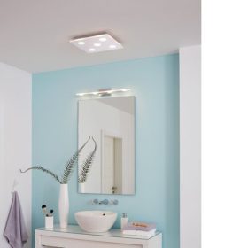   EGLO , 96938 , CABUS , fali lámpa , 3000 K , LED , 4X4,5W , IP44 , szatinált