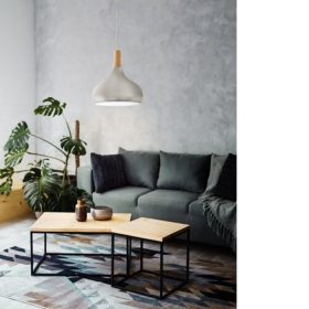   EGLO , 96985 , SABINAR , függeszték , E27 , 1X60W , IP20 , barna