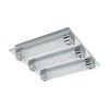 LED lámpatest , mennyezeti , 3x7 Watt , természetes fehér , króm , IP44 , EGLO , TOLORICO , 97056