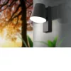LED lámpa , kültéri, oldalfali ,  E27 , acél , antracit , IP44 , EGLO , CALDIERO , 97146
