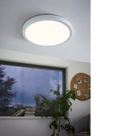   LED panel , 25W , falon kívüli , kerek , 40 cm , meleg fehér , fehér , EGLO , FUEVA , 97262