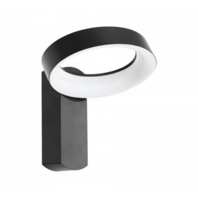   LED lámpa , oldalfali , 11W , meleg fehér , antracit , kültéri , IP44 , EGLO , PERNATE , 97307