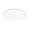 LED panel , 45 cm , falon kívüli , 28W , kerek , természetes fehér , dimmelhető , EGLO , SARSINA , 97502